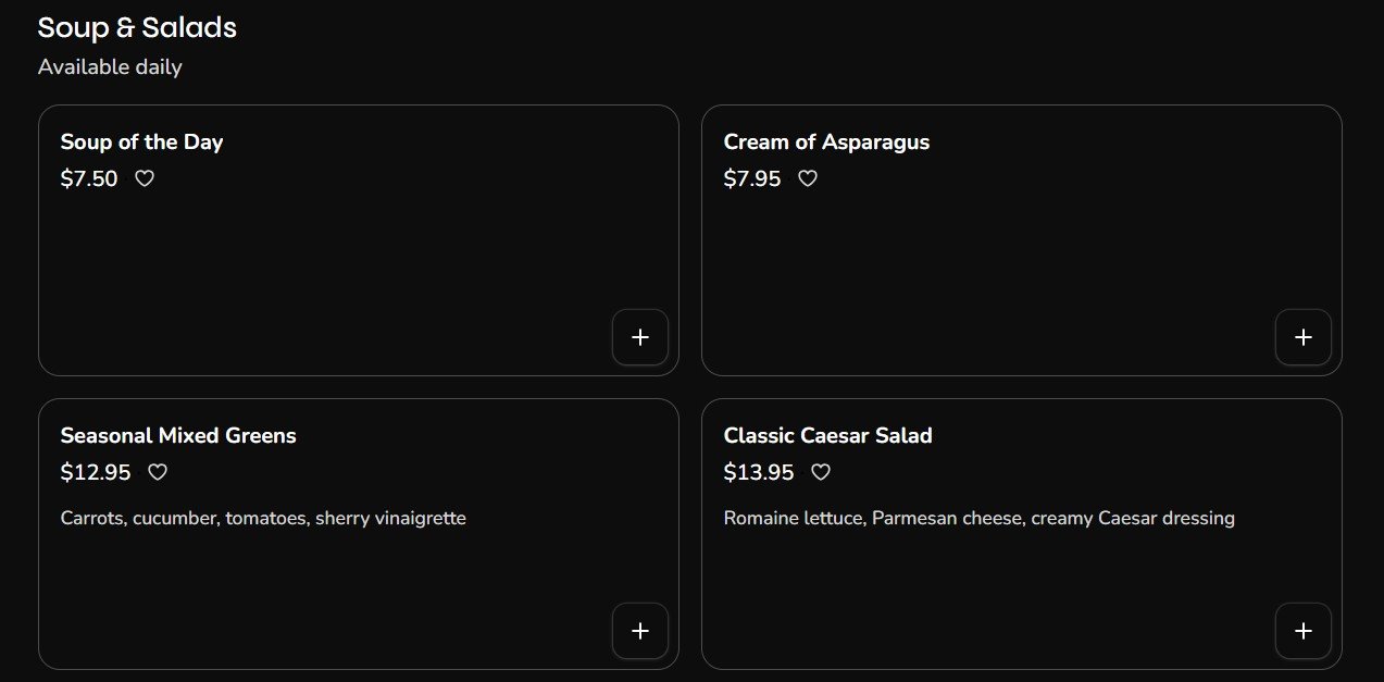 Our Foods